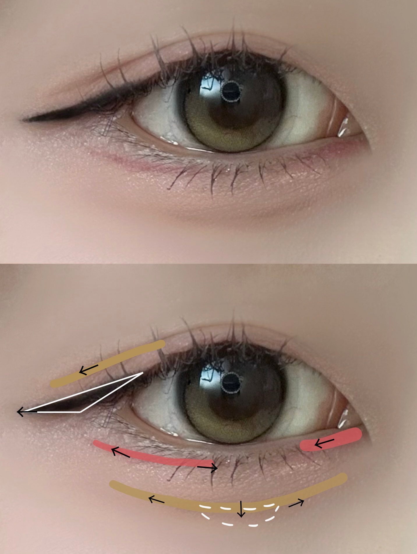 ブラッシュクリームライナー